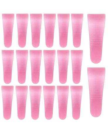 XFTSUNRISE 20PCS Hair Wax Cleansing Spatulas Plastic Spatula Waxing Plastic Makeup Spatula for Home Trip Use Mud Mask Body Lotion Butter Multicolour