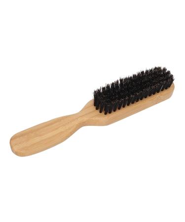 Beard Brush for Men - Bamboo Handle Soft Bristles | Perfect Barber Shop Styling Tool - Buy Online on GoSupps.com