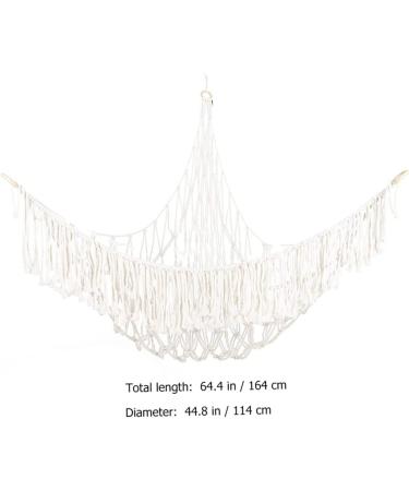 Fomiyes 2-St Stand for Yoga Balls & Soft Toy Hammock | Woven Network Toy Organizer & Bohemian Animal Basket - Buy Online on GoSupps.com