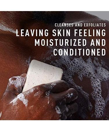 Bevel Natural Men's Soap Bar - 5 oz: Exfoliates, Cleanses, and Moisturizes as Body Wash - Buy Online on GoSupps.com
