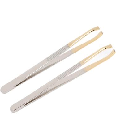 Cosmetic Tweezers Precision Tweezers Eyebrow Tweezers Anti Static Safe for Eyebrows Facial Hair for Girls for Women for Ingrown Hair - Buy Online on GoSupps.com