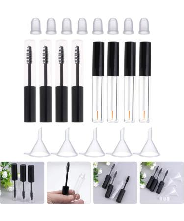 FOMIYES 1 Set Empty Eyelashes Clear Lipglosses Lip Gloss Tubes with Wand Mascara Containers Dropper - Buy Online on GoSupps.com