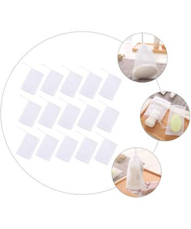 FOMIYES 150 Pcs Soap Foam Net Maker Nets Bubbling Soap Cleansing Foaming Handmade Soap Soap Pouch Foaming Nets Net 12X9CMx3pcs Whitex3pcs - Buy Online on GoSupps.com