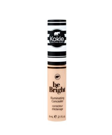 Kokie Cosmetics Be Bright - Concealor and Color Correctors, Light, 0.21 Fluid Ounce Light 0.21 Fl Oz (Pack of 1)