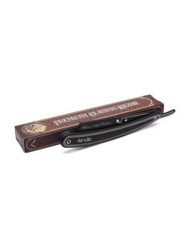 Hey Joe! Premium Classic Shaving Razor Carbon Edition | Stainless Steel Shaving Tool for Men | Ideal for Personal & Professional Use - Buy Online on GoSupps.com