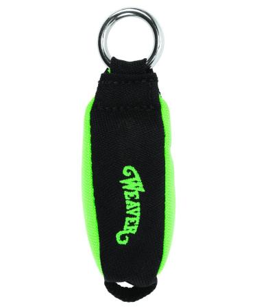 Bullet Throw Weight by Weaver Leather, Black/ Neon Green, 8 OZ, Model: 08-98322-BK/NG