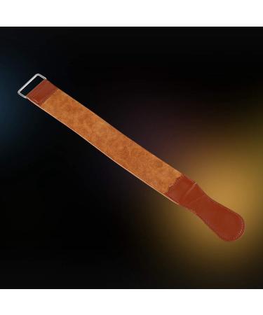 Buy New Manual Cowhide Leather Strop for Straight Razor Sharpening Premium Barber Tool for Perfect Edge - Buy Online on GoSupps.com