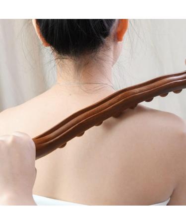Osaladi Rolling Stock Out: Premium Point Massage Stick Tool for Muscle Relaxation & Gua Sha Therapy - Wooden Massage Tools for Shoulders & More - Buy Online on GoSupps.com