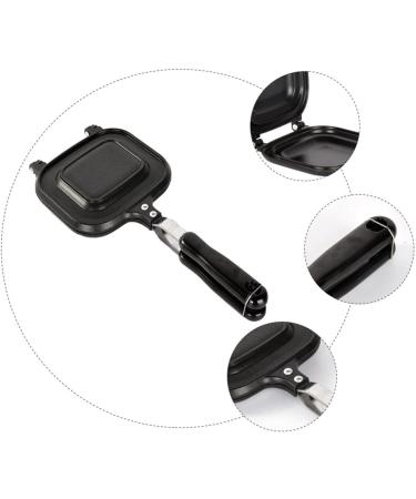 Zerodeko 3pcs Sandwich Skillet Portable Cooker Electric Skillet Bbq Griddle Plate Griddle Pan Double Sided Pan Sandwich Maker Pan Bbq Egg Double Sided Pot Household Aluminum Alloy - Buy Online on GoSupps.com