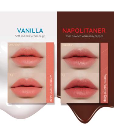 Etude X Loacker Sweet Layer Tint | Lovely Mood Neutral Tone | Napolitaner Wafer Lip Stain - Buy Online on GoSupps.com