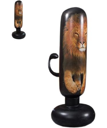 ORULA Inflatable Kids Punching Bag - 160cm Free Standing Martial Arts Dummy | Kids Kick Boxing Bag with Air Pump and Gift Box - Relieve Pent Up Energy in Kids - Buy Online on GoSupps.com