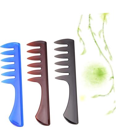 minkissy 3pcs Hair Spary Comb Hairdressing Accessories Fork Comb Hair Comb Combs Styling Comb for Men Plane Man Big Back M As Shown - Buy Online on GoSupps.com