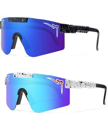 Polarized UV400 Youth Sunglasses 2 Pack for Sports and Outdoor Activities - MINH P-VIP Eyewear for Men and Women - Buy Online on GoSupps.com