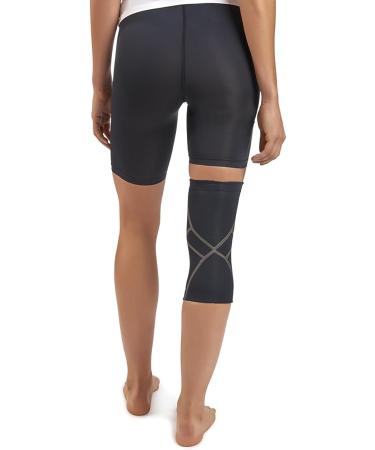 Tommie Copper Women's Performance Knee Sleeve 2.0 - Medium, Black | Support and Compression for Active Women - Buy Online on GoSupps.com