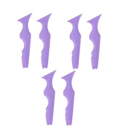 FOMIYES 6 pcs Helper Template Massaging Eyeliner Tool Makeup Guides Stamp Beauty Wearing Eyelash Stencils