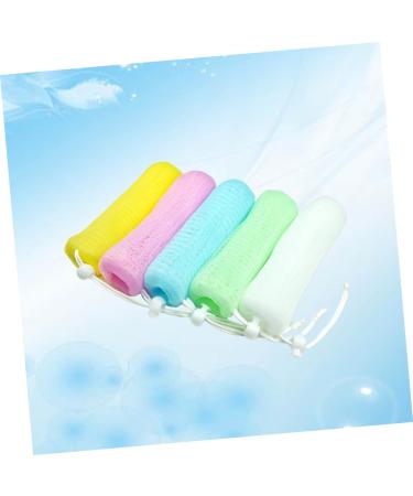 FRCOLOR 5pcs Natural Loofah Body Wash Refills - Eco-Friendly Shampoo Mesh Bags for Deep Cleaning & Exfoliation | International Shipping - Buy Online on GoSupps.com
