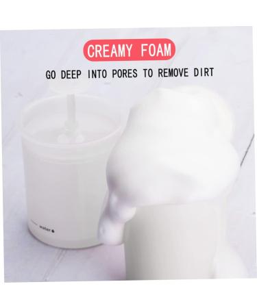 Facial Wash Tool Face Cleanser Foamer Makeup Wash Bubble Maker Travel Household Rich Foam Maker Cup White - Buy Online on GoSupps.com