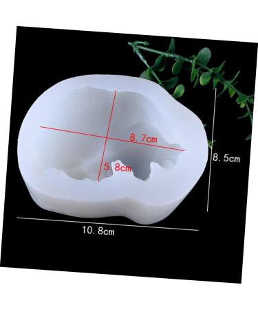 Ciieeo 3pcs Mold Animal Resin DIY Cake Rubber Dessert Jewelry Ice Cube Candy Chocolate Ice Cube Mould Silicone Coaster Epoxy Baking Tool Sleeping Dogs 3D Silica Gel Mousse Chocolate White 10.8X8.5X5CMx3pcs - Buy Online on GoSupps.com
