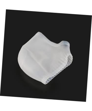 DOITOOL 3 Pairs Pedicure Heel Crack Silica Protective Sleeve Shoe Inserts Cushion Sleeves Heel Soreness Relief Shoe Pads Cushion for Heels Insole Men and Women Soft White - Buy Online on GoSupps.com