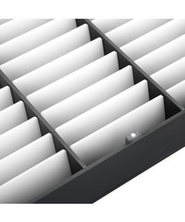 Empty Nail Storage Box | 30-Grid Black Nail Art Decoration Container & Tip Holder - Buy Online on GoSupps.com
