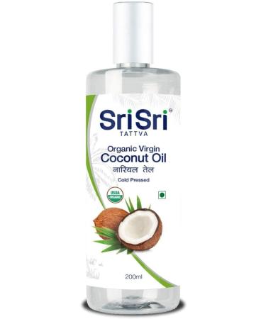 Sri Sri Tattva Organic Virgin Coconut Oil (200ml Pack of 2) - Buy Online on GoSupps.com