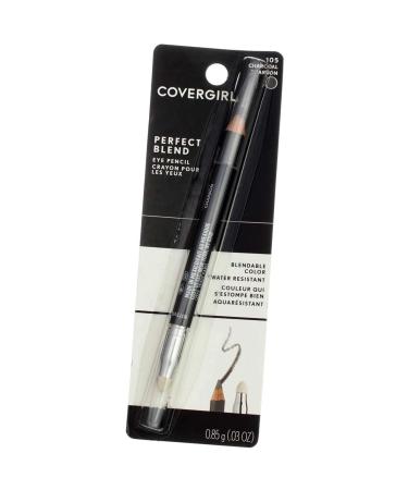 CoverGirl Perfect Blend Eye Pencil  Charcoal  105   0.03 oz