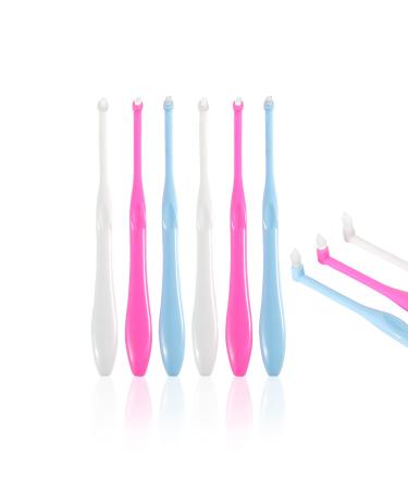 TSHAOUN 6 Pieces Intubsuits Mono Clean Soft Tuft To Toothbrush B fenzahn Bush B rste End-Tuft rejuvenated trimm toothbrush Tuft slim interdental brush (6 pieces) 6 parts - Buy Online on GoSupps.com