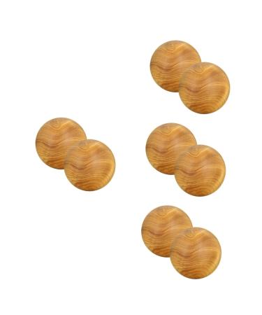 Lurrose 8 pc massage globe Hand rotating balls smooth wooden balls acupressure made of wood -massage roller handballs thumb exercise ball made of wood massive wooden ball thuja old foot