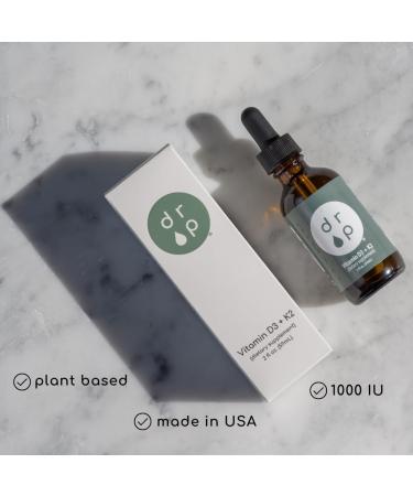 Drop Supplements Vitamin B12 Drops and Vitamin D3+K2 Drops Bundle - Buy Online on GoSupps.com