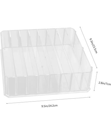 MAGICLULU Clear Acrylic Organizer 1 Set Divider Storage Box Eyeshadow Cosmetic Organizing Rack Desktop Cosmetics Holder - Buy Online on GoSupps.com