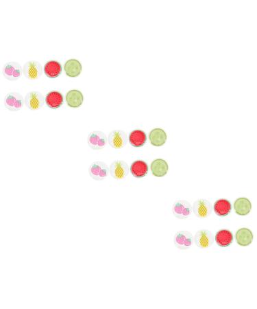 Healeved 24 Pcs Gel Ice Eye Mask First Aid Ice Pack Ice Pack for Cooler Bag Portable Ice Pack Insulin Ice Wrap Hot or Cold Gel Pack Under Eye Patches Masks PVC Household Eye Masks 7x7cmx3pcs As Shownx3pcs