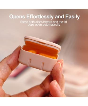 UNI-AOSA Travel Pill Organizer - 10 Compartments, Pink, Moisture & Water Proof, BPA-Free - Buy Online on GoSupps.com