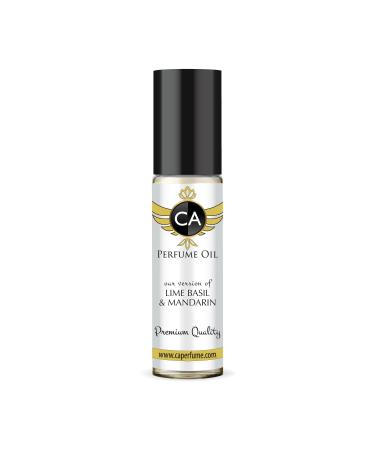 CA Perfume Impression of Jo M Lime Basil & Mandarin For Women & Men Replica Fragrance Body Oil Dupes Alcohol-Free Travel Size Concentrated Long Lasting Attar Roll-On 0.3 Fl Oz/10ml