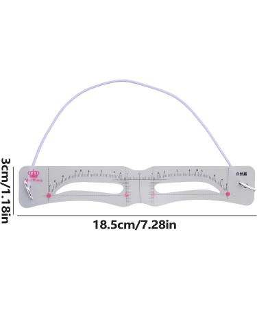 Eyebrow Shaping Template - Women's Eyebrow Shape Template | Multi-Purpose Eyebrow Shaping Tool for Parties Dating Travel and Proms - Buy Online on GoSupps.com