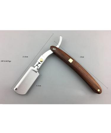 Beaupretty 2-in-1 Interchangeable Blade Razor - Folding Rapid Shaver for Men - Premium Wooden Design - Buy Online on GoSupps.com