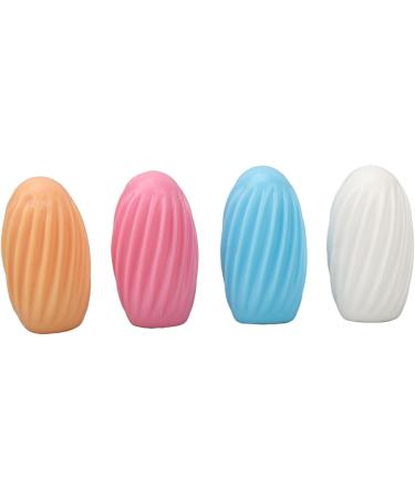 Proof Sleeve Silicone Elastic Reusable Travel Bottle Covers Large Quantity Versatile Material Suitable for Most Travel Containers Pink Orange Blue and White Color Great - Buy Online on GoSupps.com