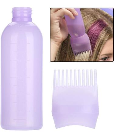 3 Colors Hair Dyeing Bottle Brush 160Ml Easy Use Applicator Bottle For Hair Dye With Scale Suit For Professional Hair Coloring Dye Hair Oiling Care Hair Bleach Home Diy Use(Purple) - Buy Online on GoSupps.com