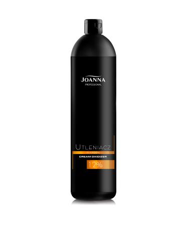 Joanna Professional Hair Dye Oxidant 12% Hydrogen Peroxide Cream Developer Creamy and Delicate Consistency Oxidant for Blonding Intensive Cream Developer Oxidant for Dyeing - 1000 g 12% Cream Oxidator