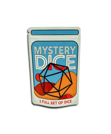 Dungeon Craft Mystery Dice, Set of 7 Polyhedral Dice, Wide Range of Patterns, Gaming Dice, Suitable for Role Playing, Table Games (Mystery Pack of 1)