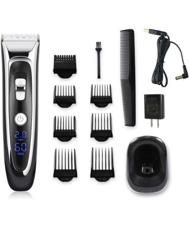 Professional Digital Trimmer | Rechargeable Electric Hair Clipper for Men | Cordless Haircut with Adjustable Ceramic Blade RFC-688B - Buy Online on GoSupps.com