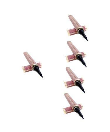 Didiseaon 5pcs women makeup kit liquid eyeliner eye liner glue pen black eyeliner liquid formula