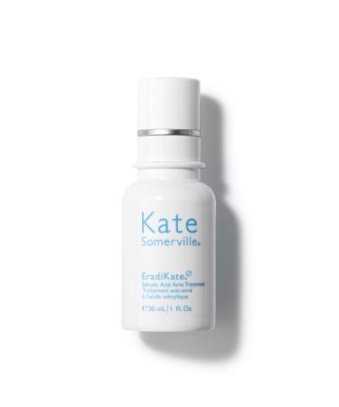 Kate Somerville EradiKate Salicylic Acid Acne Treatment - Clinically Formulated Overnight Face Cream Prevents Breakouts and Smooths Skin  1 Fl Oz