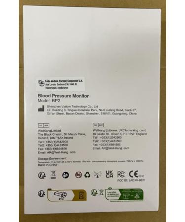 Wellue Armfit Plus Blood Pressure Monitor with EKG - Bluetooth Upper Arm Meter Large Cuff Free iOS & Android App for Home Use - Buy Online on GoSupps.com
