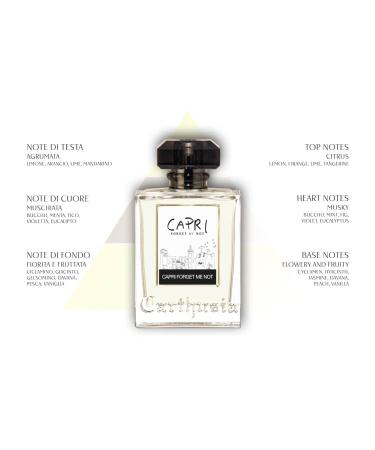 CARTHUSIA 57168 Capri Forget Me Note Eau de Parfum 50 ml 1 unidad (Paquete de 1) - Buy Online on GoSupps.com