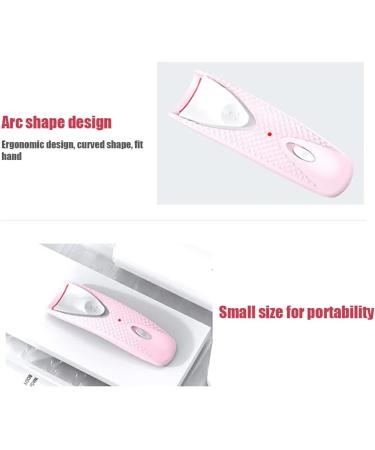 Dajidafu Eyelash Heated Curler Electric Long Lasting Eyelashes Clip Battery Operated Makeup Curling Gifts Beauty Accessories Pink - Buy Online on GoSupps.com