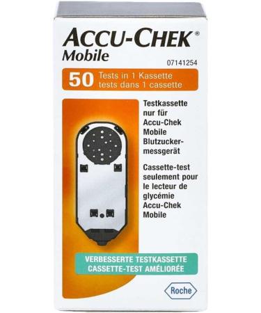 Buy Accu-Chek Mobile Test Cassette 50 ST - Fast International Shipping | Reliable Diabetes Testing - Buy Online on GoSupps.com
