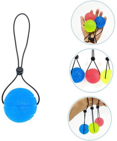 Beavorty 4-Piece Handle Ball Set - Finger Strengthening Squeeze Balls for Gym & Grip Training - Buy Online on GoSupps.com