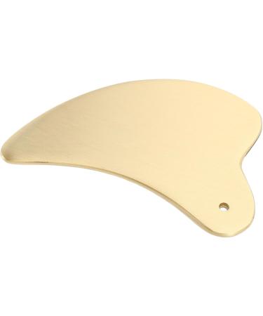 ZJchao Gua Sha Massage Tool - Copper Facial Scraping Board for Circulation & Lifting | Portable Gua Sha Tool for Face Eyes Neck & Body - Buy Online on GoSupps.com