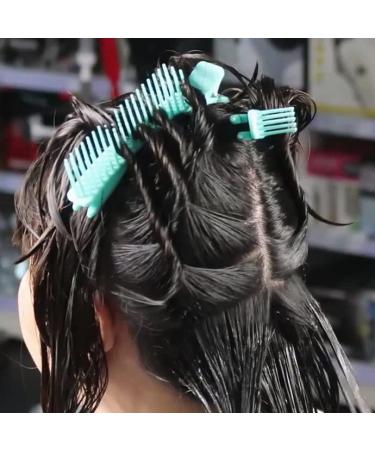 HAIRMAM Hair Coloring Clip 2pcs Set for Long Hair - Hot Pink Highlights, Sectioning, Root Bleaching - Buy Online on GoSupps.com