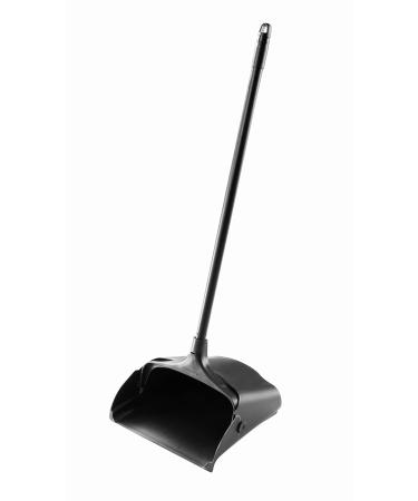 Rubbermaid Commercial Executive Series Lobby Pro Dustpan with Long Handle, Black (FG253100BLA)